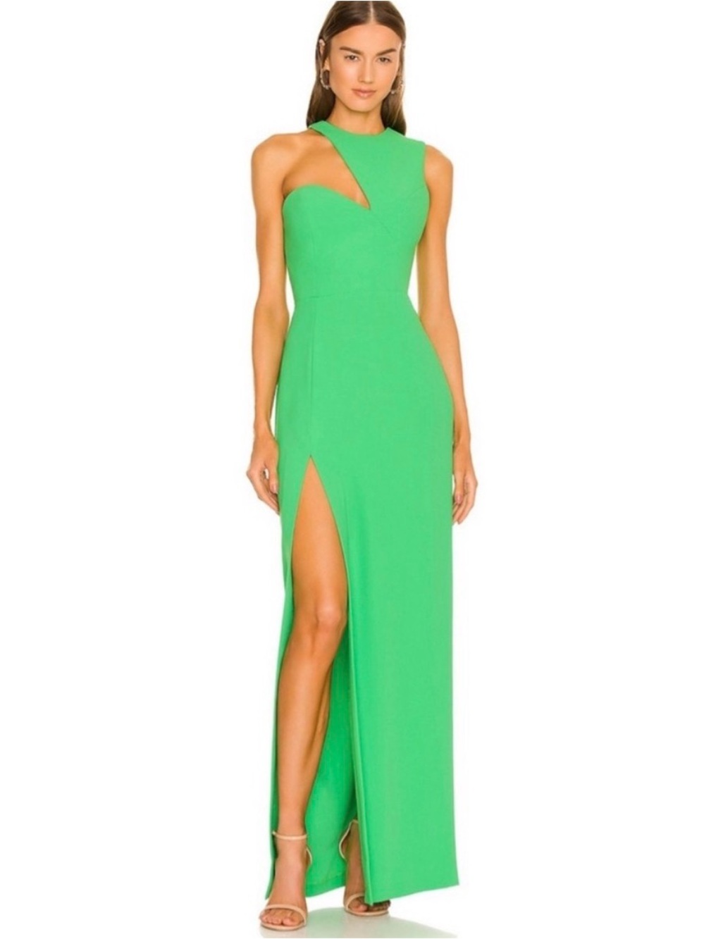 Amanda Uprichard x REVOLVE Gilda Gown Grass